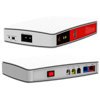 Fanshine Hot Sell Mini UPS Power Supply Mini UPS untuk Router Wifi 18W 25W 5V/9V/12V/15V/24V Mini UPS Dengan POE