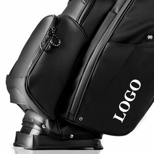Bolsa de Golf Primus de Aspecto Lujoso, Sistema de Transporte Cómodo, Bolsa de Golf con Soporte, Bolsas de Golf de Cuero, Capacidad para Juego Completo de Palos - Product Image 4
