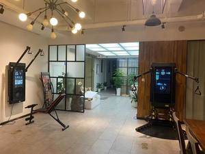 מסך מגע קיר רכוב מראה כושר בית חכם מקיף חכם ציוד כושר מכונת כבל - Product Image 3