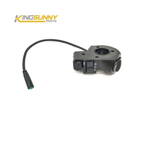 Bouton de commutation 3 en 1 pour vélo électrique OXI V8, interrupteur de klaxon et de clignotant à 5 broches, accessoires de remplacement pour accélérateur <span class=keywords><strong>OUX</strong></span> - Product Image 2