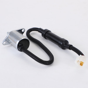 Vanne solénoïde d'arrêt pour générateur diesel 2V80 2V92 2V95 2L92F, interrupteur d'arrêt du moteur, matériau en acier - Product Image 1