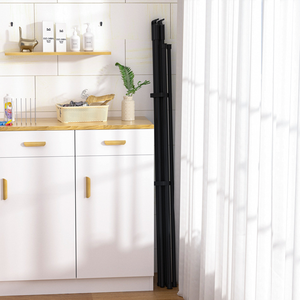 頑丈な金属製ランドリーハンガー乾燥ラック、拡張可能な伸縮式衣類乾燥ラック（バルコニー用） - Product Image 4