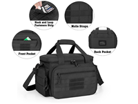 Sac à dos tactique robuste en Oxford avec poignée souple, compartiment pour ordinateur portable, vert, petit format, compatible MOLLE