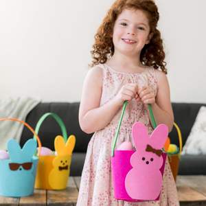 Bolsa de Fieltro con Forma de Animal para Huevos de Pascua, Bolsa de Almacenamiento con Forma de <span class=keywords><strong>Pollito</strong></span>, Regalo para Niños, Manualidades para Niños, Venta al por Mayor, Feliz 2026 - Product Image 5