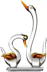 Dôme en verre soufflé artisanal, thème oiseaux en vol, décoration intérieure, Rajasthan, mini-monde en verre, Noël, Nouvel An chinois, Rentrée scolaire - Product Image 3