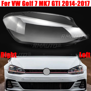 Cubierta Transparente para Faro Delantero de Coche, Carcasa para Lámpara Delantera para Volkswagen VW Golf Golf7 MK7 GTI 2014 2015 2016 2017 - Product Image 1