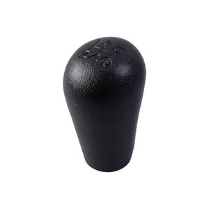 Pomo de palanca de cambios de 5 velocidades, de cuero negro, ergonómico, para vehículos Toyota - Product Image 1