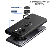 Casing ponsel Xiaomi 15, untuk Xiaomi 15 Ultra 14 13 Pro TPU casing lembut dengan Kickstand tahan guncangan perlindungan penutup belakang untuk Redmi Note 12 5G 11T 10T