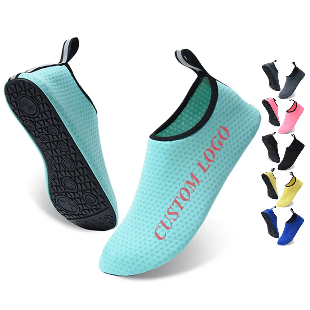 Quick Dry Aqua Socks Water Shoes for Beach Swim Yoga Exercise Women and Men Summer barefoot With Custom Logo