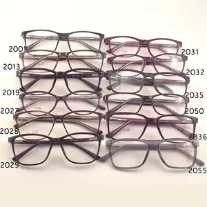 Vente en gros de montures optiques bon marché en plastique pour lunettes de vue assorties unisexes Tr90 montures de lunettes avec logo de marque personnalisé