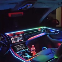 ZYCELA Audi Q7 2020-2025 Lumière d'ambiance LED néon étoilée Symphonie de lumière de plafond 12V 3-5W Colorée Nouvelle Garantie 1 an
