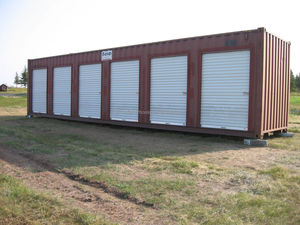40ft/20ft Steel Security <b>Door</b> Storage Shipping Container with Sandwich Panel for Warehouse Use - Product Image 2