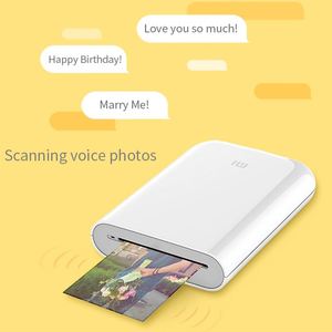 Impresora de bolsillo original Xiao <span class=keywords><strong>Mi</strong></span>, papel autoadhesivo, impresión en color, impresora fotográfica portátil de 3 pulgadas, mini impresora fotográfica de bolsillo - Product Image 2