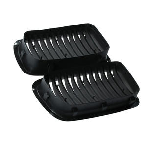 Parrilla Delantera BMW Negra Mate para Serie 7 E38 1999 2001, Reemplazo de Parachoques de Plástico ABS - Product Image 5