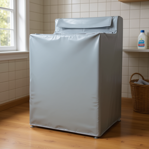 Housse de machine à laver en vinyle gris Jenin Home 110x70x60 cm, imperméable et durable, pour machines de 15 à 19 kg - Product Image 2