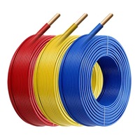 Más opciones de color VDE H07V- U 2, 5 mm2 Cable electrónico de núcleo único de un solo hilo para equipos de maquinaria