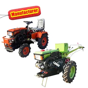 Diesel 12 PS 20 PS Zubr Moto Pinne Motocultor Zweirad Walk-Behind Hand Mini Walking Traktor Power Pinne zu verkaufen