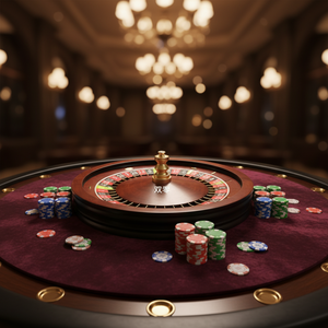 Beibeiying <span class=keywords><strong>Roulette</strong></span> Professionnelle Simple Zéro de 2 Pouces, <span class=keywords><strong>Roulette</strong></span> de <span class=keywords><strong>Casino</strong></span> Numérique, <span class=keywords><strong>Roulette</strong></span> Européenne en Bois de 80 cm - Product Image 5