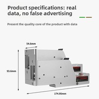 Imprimantes à jet d'encre industrielles peuvent être utilisées pour le carton, le plastique, le verre, les gobelets, le métal, les batteries