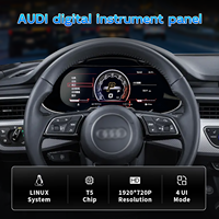 Pantalla Digital para el Tablero de Instrumentos, Velocímetro Inalámbrico con Apple CarPlay para Audi A5 S5 RS5 A4L A4 S4 RS4