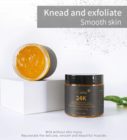 Gel visage cosmétique sans parabène, hydratant, nourrissant et au collagène, gel exfoliant pour le visage à l'or 24 carats