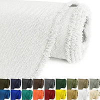 Bâche en toile de coton tissée imperméable et antidérapante, résistante, pour la peinture, la protection contre la poussière, la tente, l'usage textile domestique