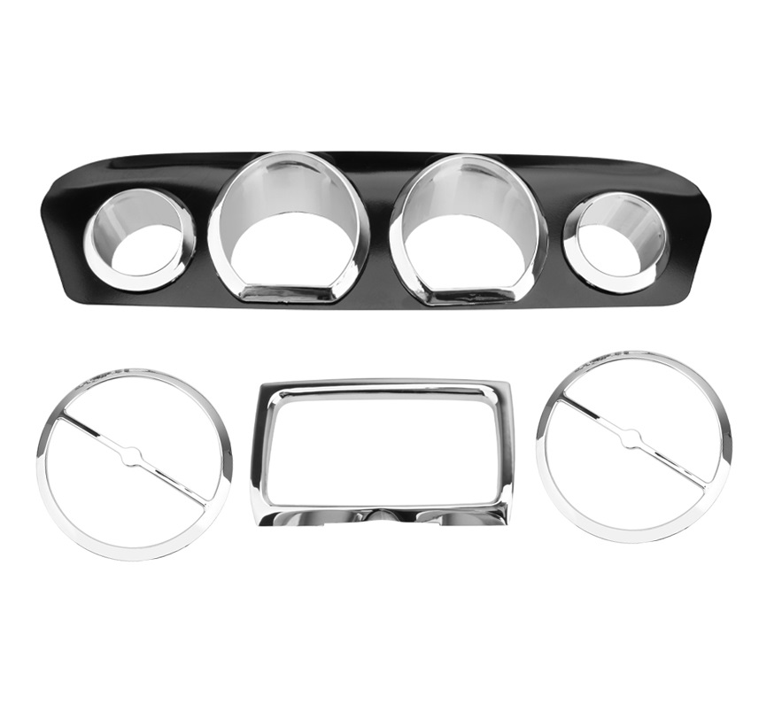 Хромированная обтекатель для уличного скольжения electra, внутренняя обтекатель для крыльев летучая мышь, обтекатель для динамика, одометра, декоративный Чехол для harley CVO 2014-2016