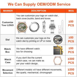 Reloj esqueleto de acero inoxidable de alta calidad, diseño de movimiento japonés, moda de lujo, logotipo personalizado, reloj mecánico automático para hombres - Product Image 2