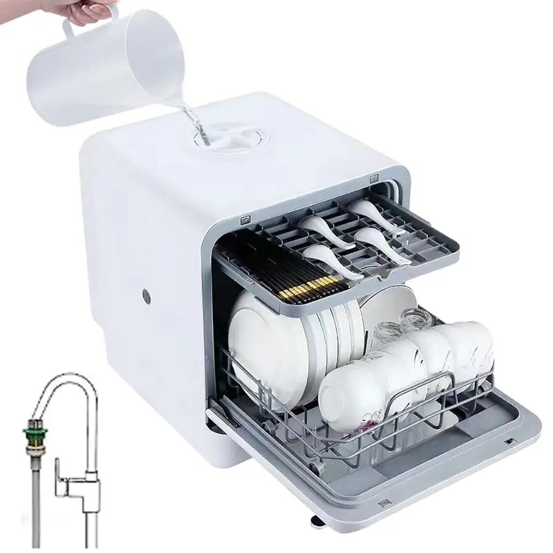 Mini cassetto per uso domestico lavastoviglie portatile cucina intelligente lavastoviglie macchina per lavastoviglie
