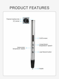 जेर शिक्षा कस्टम स्लिमिड 3 डी पेन डिय रचनात्मक खिलौने की मरम्मत के लिए स्टेम रो एफसीसी प्रमाणित जादू 3 डी प्रिंटिंग पेन अमेरिका के लिए - Product Image 6