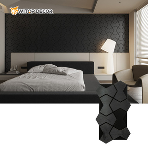 Arte 3D Design legno doghe pannelli parete vendita al dettaglio legno noce <span class=keywords><strong>rovere</strong></span> pannello di rivestimento pannelli interni in legno - Product Image 3