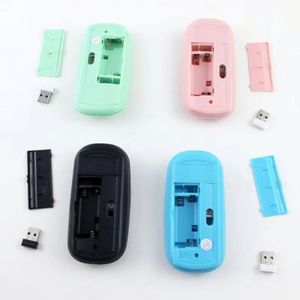 Ultra-Thin 2.4GHz Optical <b>Wireless</b> Gaming Mouse Rechargeable Computer Mouse for Laptop - Product Image 4