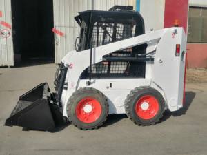 Sistem Pompa Hidrolik Mesin Perkins <span class=keywords><strong>Diesel</strong></span> Mini Wheeled <span class=keywords><strong>Loader</strong></span> <span class=keywords><strong>Skid</strong></span> Steer <span class=keywords><strong>Loader</strong></span> Kapasitas 830kg Efisiensi Tinggi Penggunaan Rumah Tangga - Product Image 4