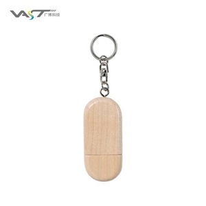 <span class=keywords><strong>La</strong></span> cooperación de madera usb flash drive 8 gb, con llavero y logotipo - Product Image 5