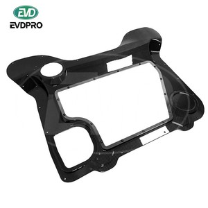 Pour <span class=keywords><strong>Chevrolet</strong></span> Corvete C8 2020-2022 couvercle de fenêtre de moteur en Fiber de carbone sèche - Product Image 3