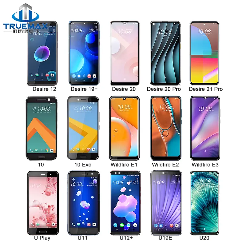 Lcd Ponsel untuk Htc U Ultra U11 Lite U11 + U12 U12 + U20 Layar Pengganti Tampilan Lcd