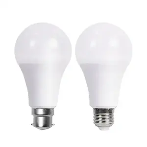 Lâmpada LED A60 8W E27 de economia de energia B22 Base 4000K lâmpadas LED para uso doméstico