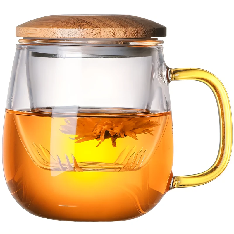 Support jaune (avec couvercle et filtre)