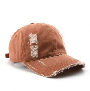 Gorra de béisbol de mezclilla vintage para hombre, con efecto desgastado, estilo 'Dad Hat' negro, para mujer, con personalidad, gorras deportivas con efecto desgastado. - Product Image 6