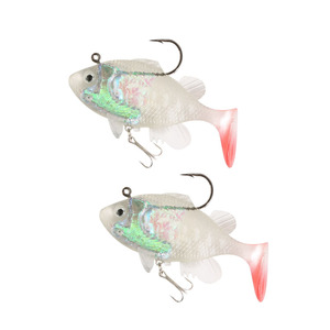 Medio ambiente de 3D ojos Señuelos de Pesca vivos pescado natural forma de Señuelos de Pesca de plástico suave de Asturias - Product Image 4