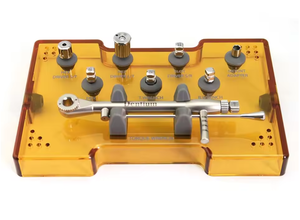 Kit Implan Dentium Asli Dentium DASK Dental <span class=keywords><strong>Implant</strong></span> <span class=keywords><strong>Bone</strong></span> Chisel Digital Guide Surgery Prosthetic Kit - Product Image 3