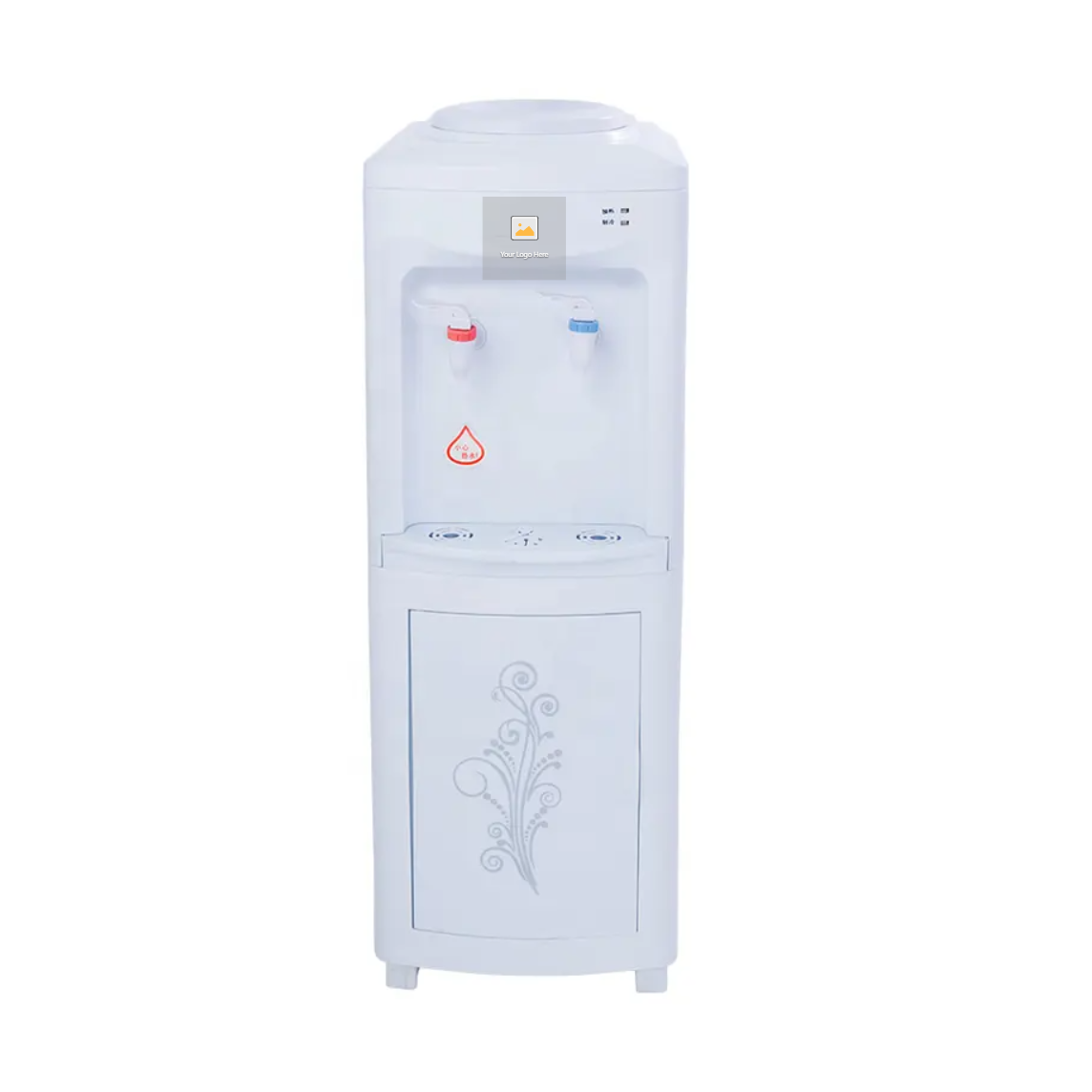 Electric Cooling Hot and Cold Water Dispenser Plastic Water Bottle Stand Freestanding Water Dispenser For Home Office