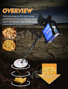 Gdx8000 11 "Đôi <span class=keywords><strong>D</strong></span> cuộn <span class=keywords><strong>d</strong></span>ây 18" Đôi <span class=keywords><strong>D</strong></span> cuộn <span class=keywords><strong>d</strong></span>ây Máy <span class=keywords><strong>d</strong></span>ò vàng chuyên nghiệp <span class=keywords><strong>Detector</strong></span> de metales - Product Image 6