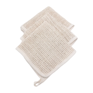 Thân Thiện Với Môi Tự Nhiên Salu Khăn Mặt Cơ Thể Tẩy Tế Bào Chết Tắm Làm Sạch Linen Cây Gai Dầu Bông Khăn Vành Đai Bàn Chải Găng Tay Scrubber - Product Image 2