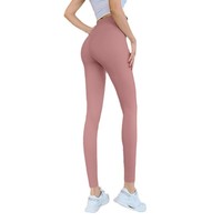 Leggings Deportivos de Cintura Alta con Efecto Push-Up y Sin Costuras, con Logotipo Personalizado, para Gimnasio, Yoga y Atletismo, Fabricante