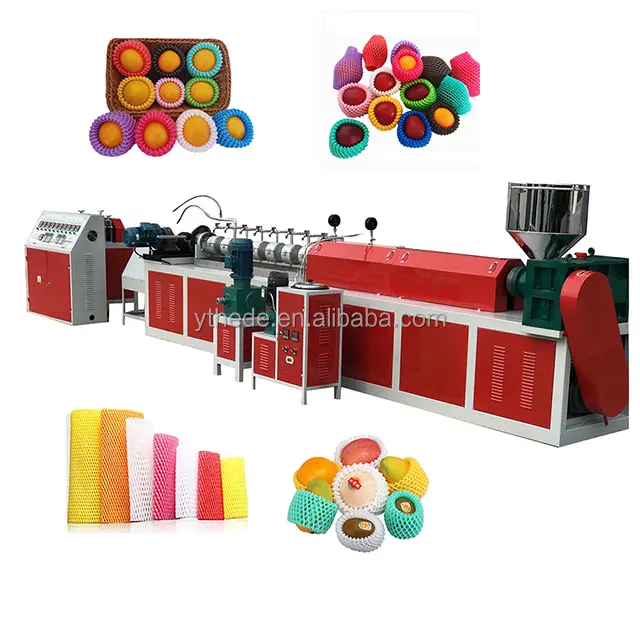 Hede Plastic Net Machine Kunststoff Epe Foam Obst verpackung Net Mesh Making Machine