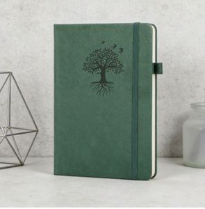 Agenda Vegana de Cuero PU Happiness, Organizador Personalizado, Diario de Gratitud Semanal y Mensual sin Fechar, Cuaderno Planificador - Product Image 4