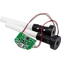 Module d'atomisation USB pour humidificateur d'air, double tête de pulvérisation, plaque d'atomisation à micro-trous de 16 mm, carte de commande, lumière d'ambiance DIY, Chine
