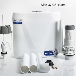 <span class=keywords><strong>WC</strong></span> domestique carré en PP, style accroupi, avec chasse d'eau manuelle, <span class=keywords><strong>réservoir</strong></span> puissant de grande capacité - Product Image 4