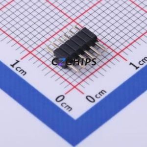 PZ127V-11-06-H25 Pin Header Through hole Component (THT),P=1.27mm Connector 1x6P 1.27mm Pin Header Through Hole - Product Image 1